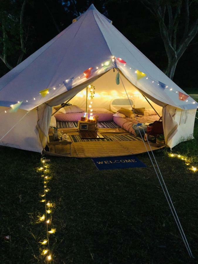 Glamping Kaki - Medium Bell Tent سنغافورة المظهر الخارجي الصورة