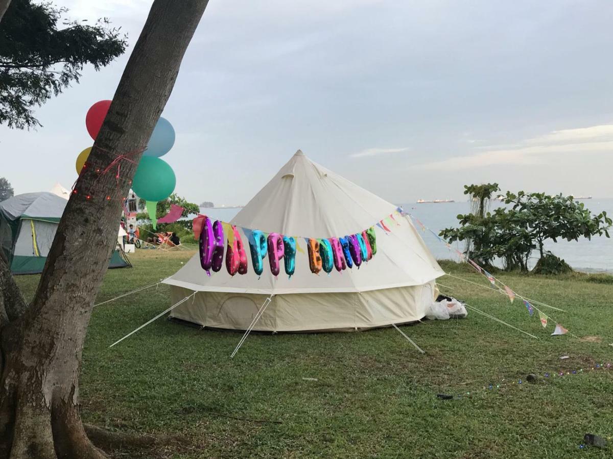 Glamping Kaki - Medium Bell Tent سنغافورة المظهر الخارجي الصورة