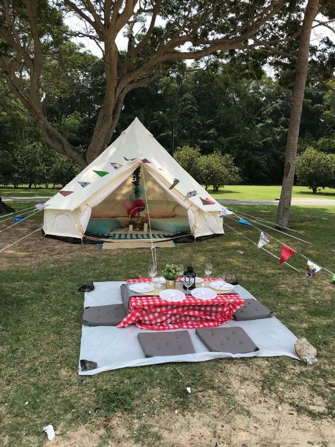 Glamping Kaki - Medium Bell Tent سنغافورة المظهر الخارجي الصورة