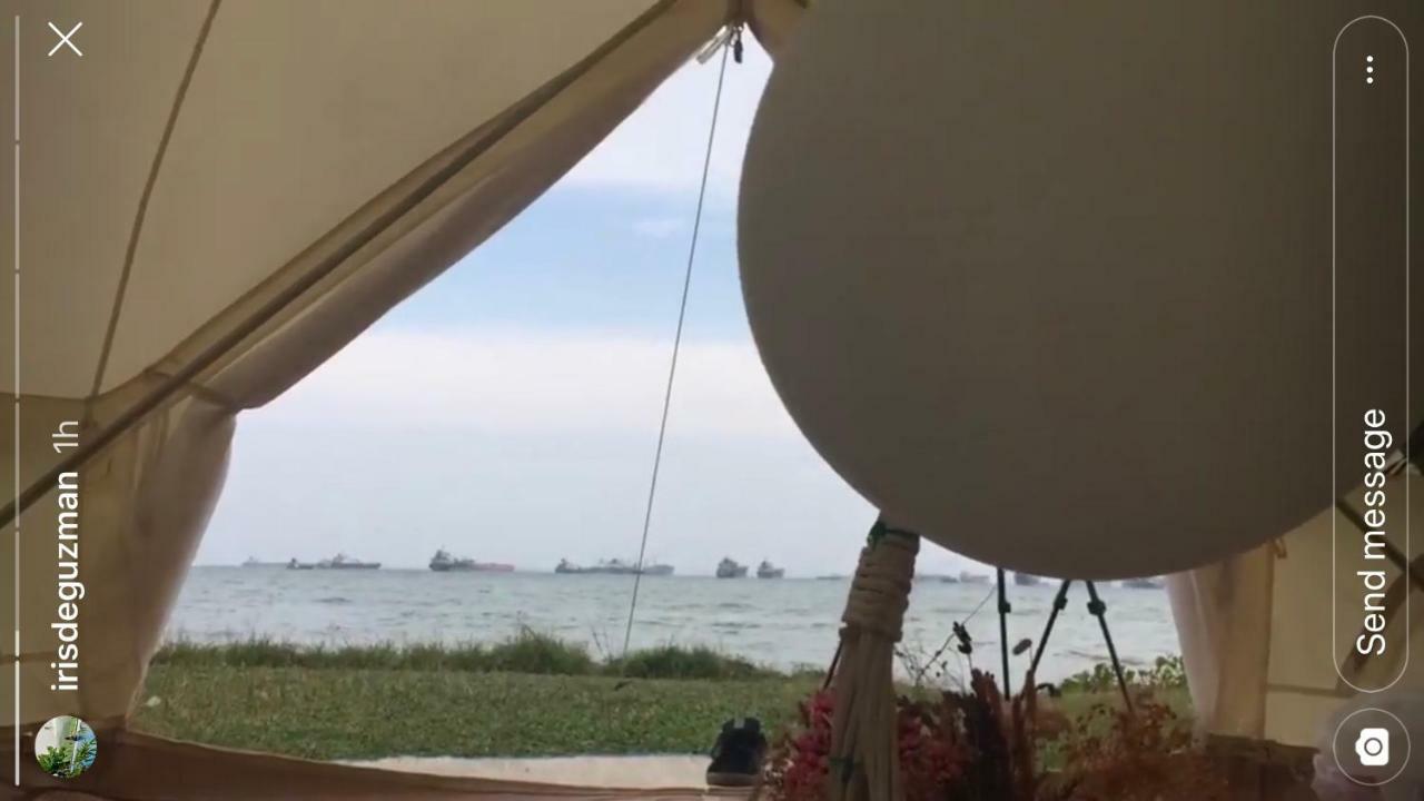 Glamping Kaki - Medium Bell Tent سنغافورة المظهر الخارجي الصورة