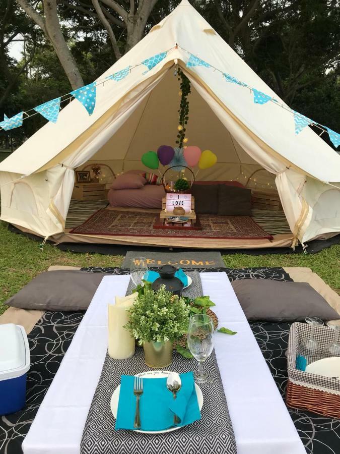 Glamping Kaki - Medium Bell Tent سنغافورة المظهر الخارجي الصورة